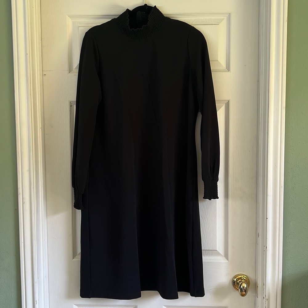 New with tags classic little black dress. T TAHARI Long sleeve turtleneck. Sz 12